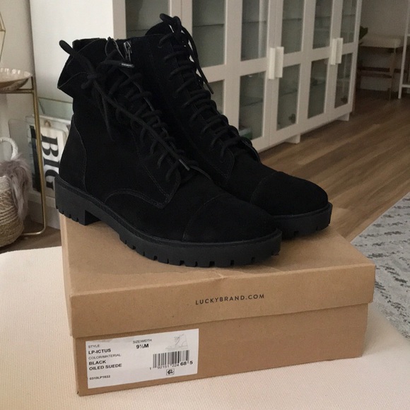 Lucky brand ictus combat boot Clearance